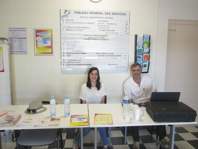 Sensibilisation à la Protection Solaire Centre Hospitalier